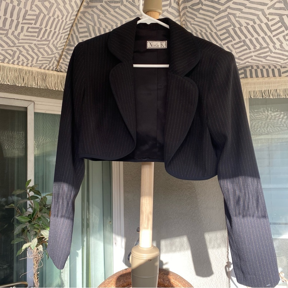 Vintage Nina K Cropped Blazer